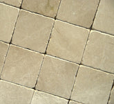 Botticino Fiorito 4 X 4 Tumbled Marble Floor and Wall Tile
